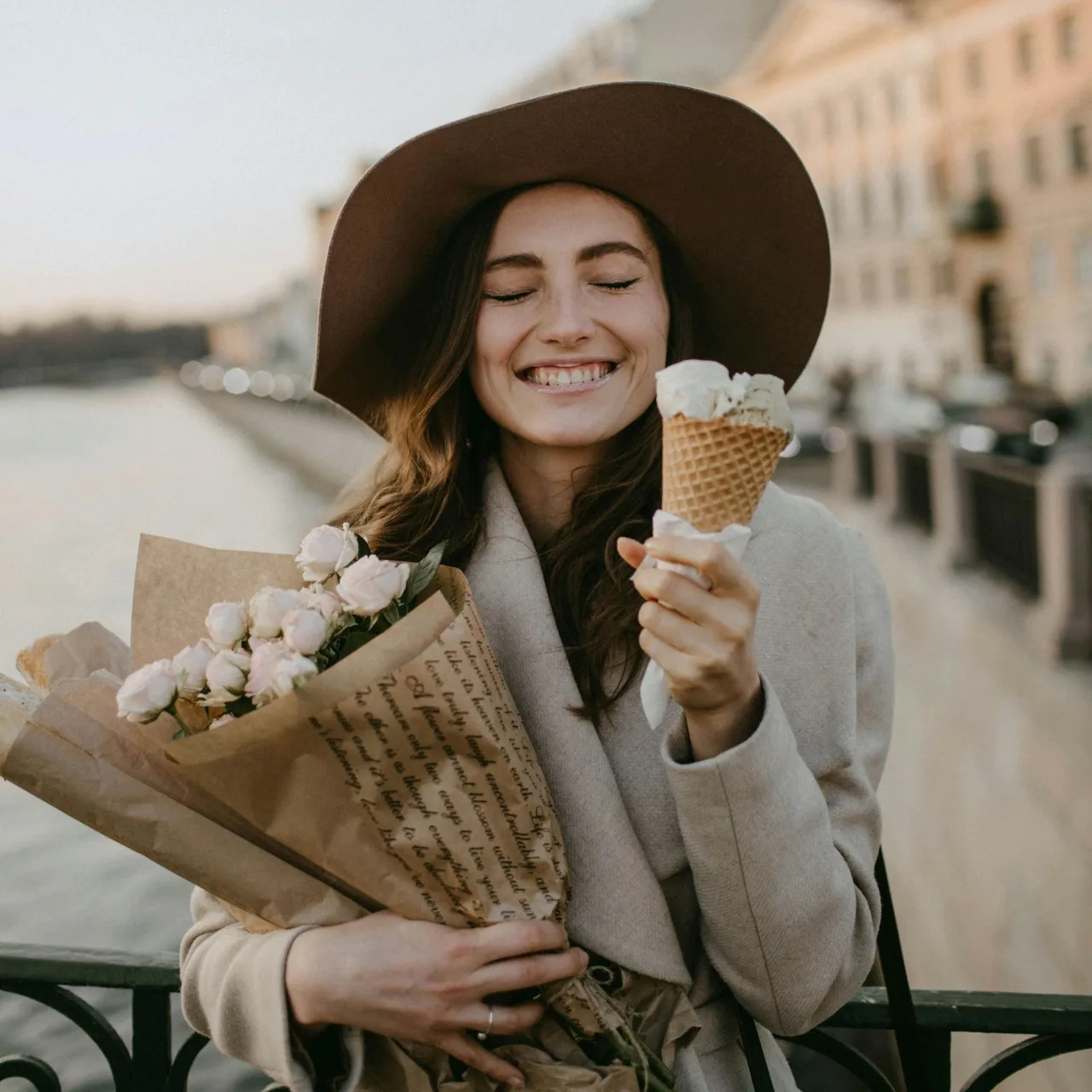 Cô gái xinh đẹp có tư duy trân trọng những điều nhỏ bé trong cuộc sống
