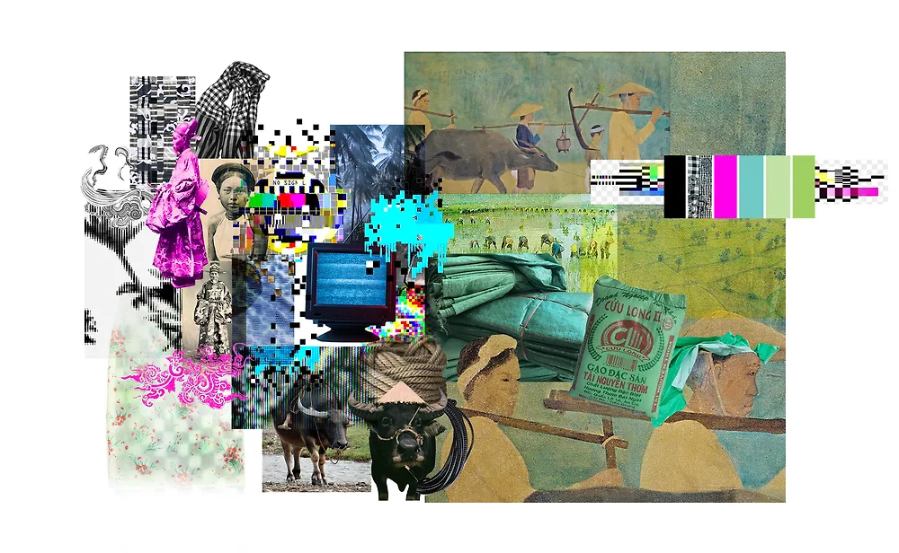 Moodboard của BST KHAAR