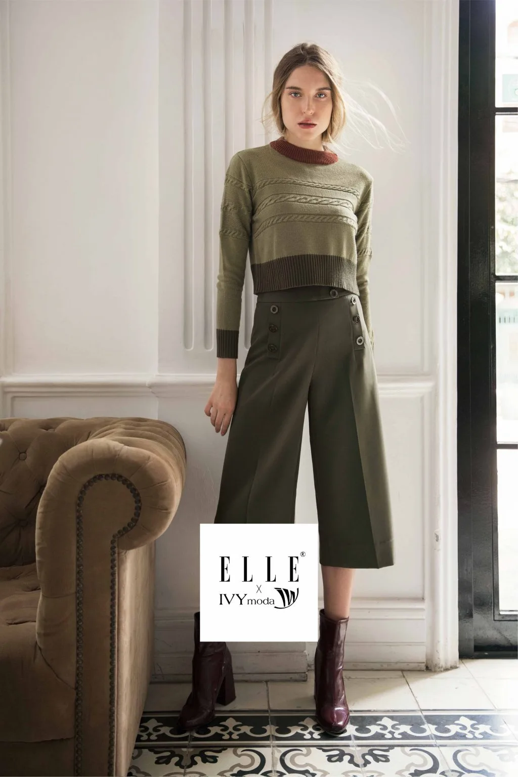 ELLE x IVY MODA: Sắc lính thanh tân trong cuộc đổ bộ ngoạn mục của BST "Milatary Chic" mùa Thu - Đông 2017 ELLE x IVY MODA: Sắc lính thanh tân trong cuộc đổ bộ ngoạn mục của BST "Milatary Chic" mùa Thu - Đông 2017