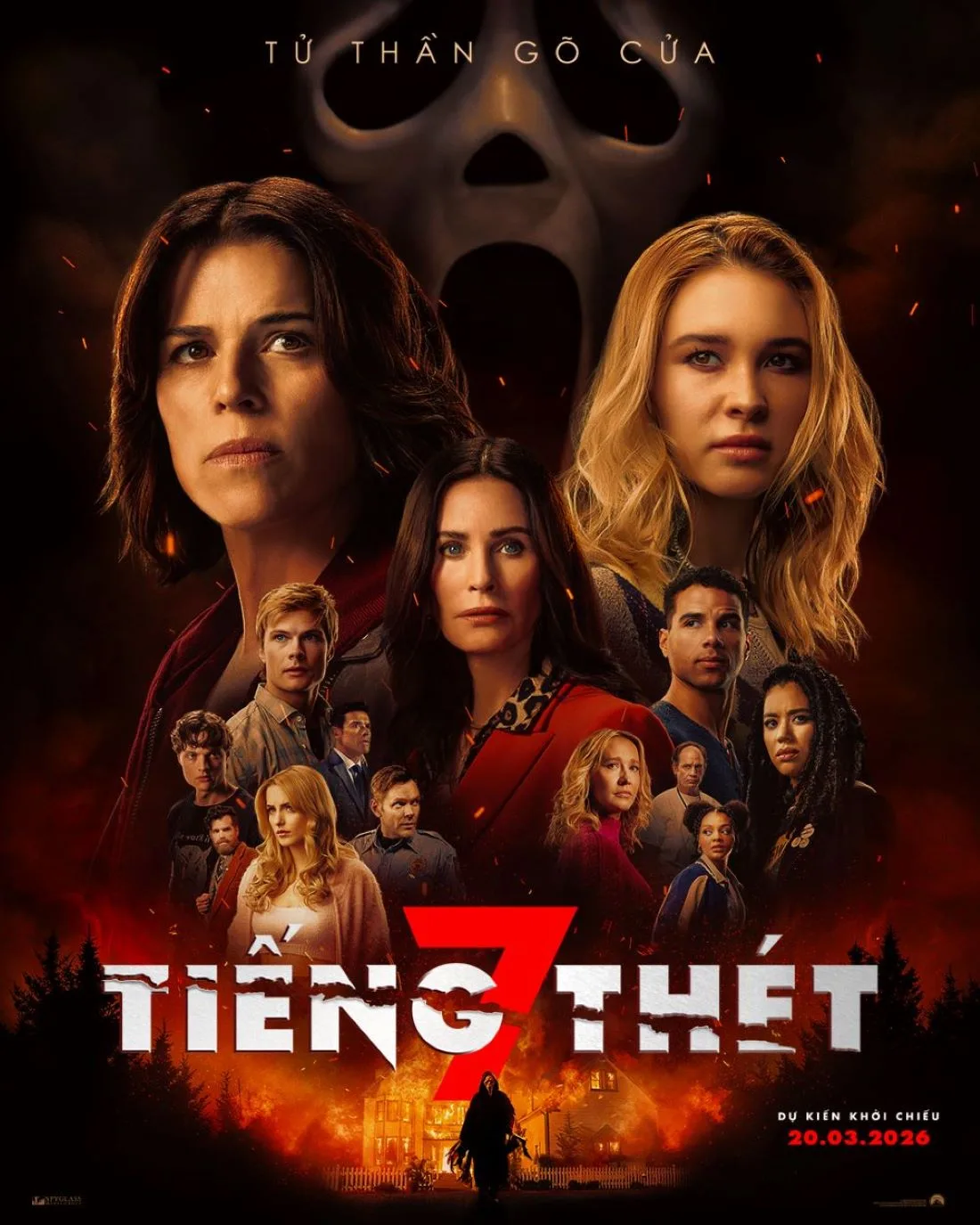 Tiếng Thét 7 (Scream 7 2026) là bộ phim thuộc thể loại kinh dị, giật gân.