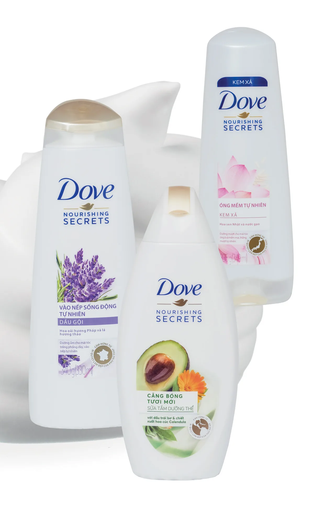 ELLE Club set sản phẩm của Dove ELLE Club set sản phẩm của Dove
