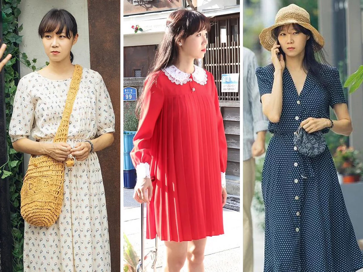 Những kiểu đầm vintage mà Gong Hyo Jin mặc trong phim Hàn Quốc When The Camellia Blooms