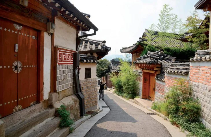 Du lich Han Quoc Thong dong o lang co Bukchon Hanok 3 Du lich Han Quoc Thong dong o lang co Bukchon Hanok 3