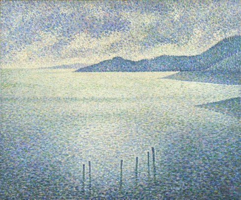 Tác phẩm "Coastal Scene" của Hoạ sĩ Théo van Rysselberghe.
