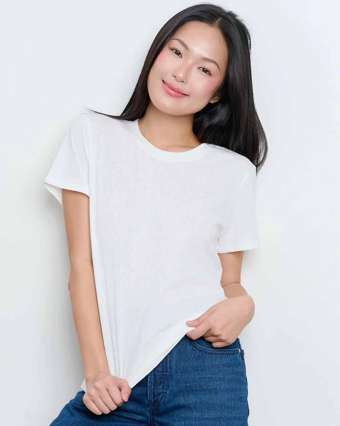 Áo thun trắng The Blue Tshirt