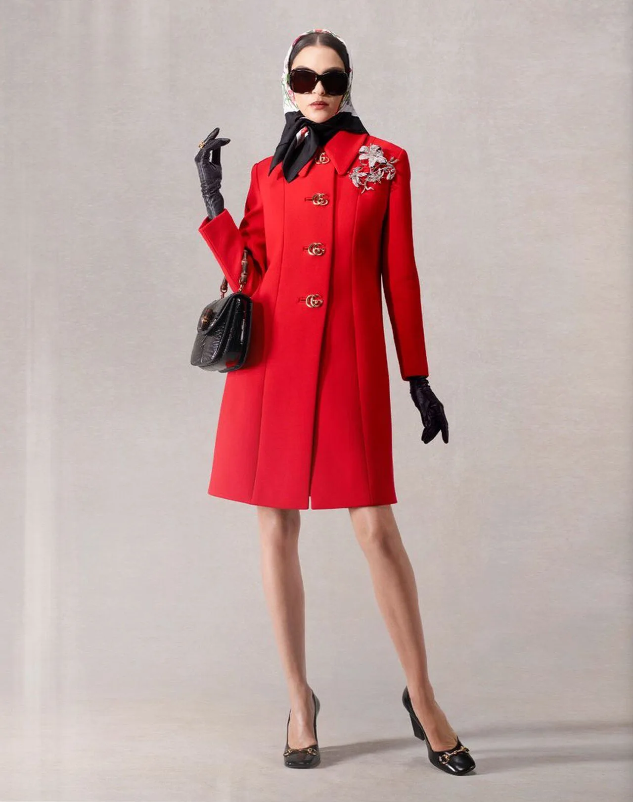 Mẫu kính Bug-eye của Gucci