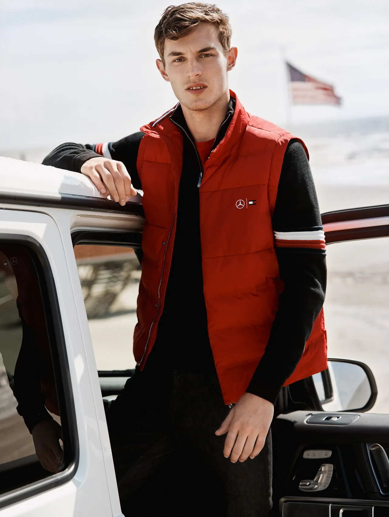 tommy hilfiger x mercedes-benz look book 2 Kit Butler