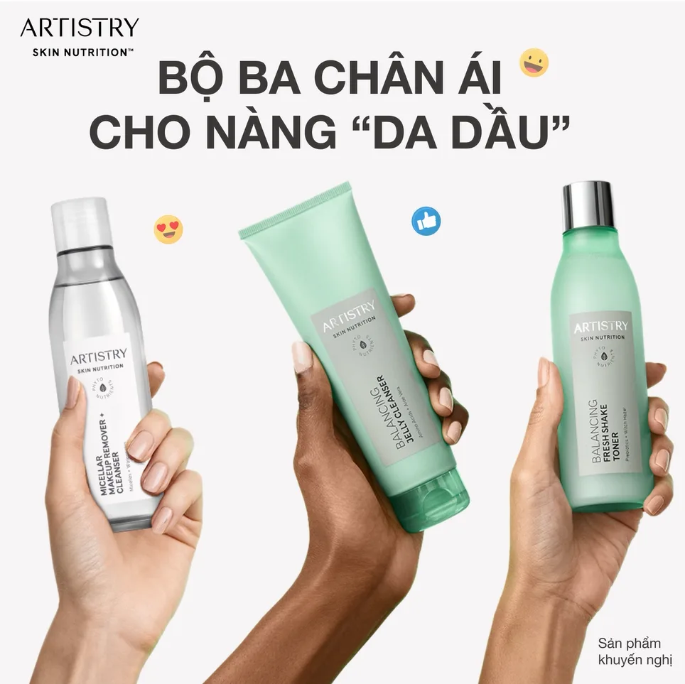 Các sản phẩm cho làn da dầu Các sản phẩm cho làn da dầu