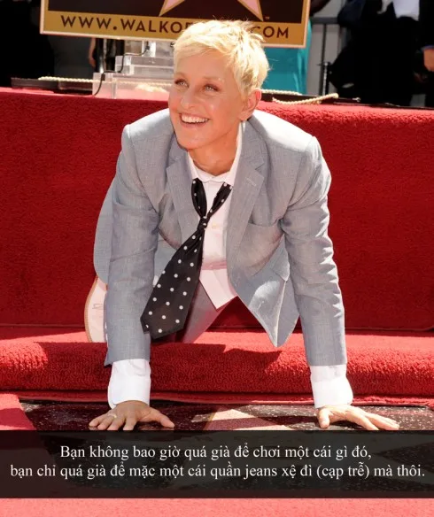 Ellen DeGeneres Honored On The Hollywood Walk Of Fame