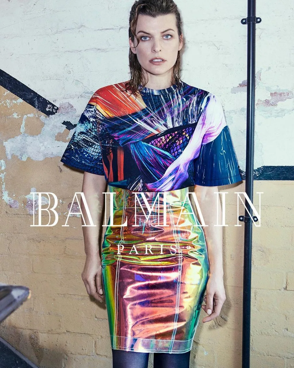 Milla Jovovich tái xuất trong bộ ảnh thời trang Balmain 1