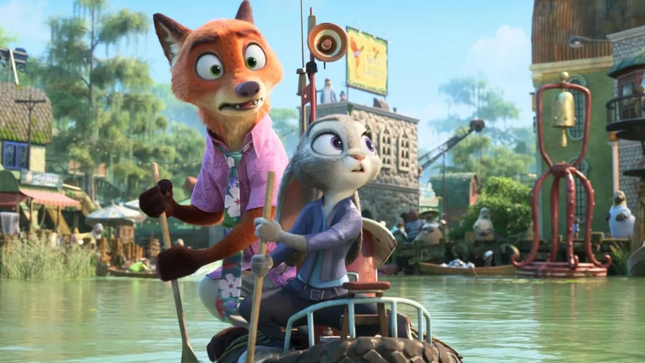 Bộ đôi đồng nghiệp Nick và Judy trong phần 2 phim Zootopia 2