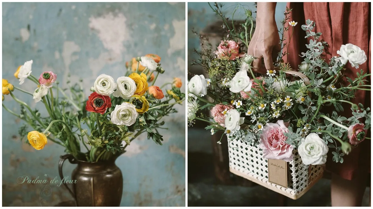 Nghệ thuật cắm hoa của Instagram