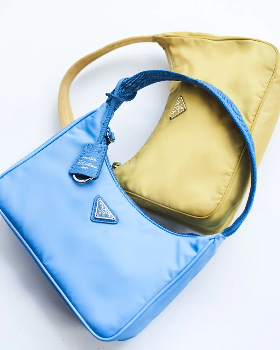túi prada nylon re-edition 2000 và vintage