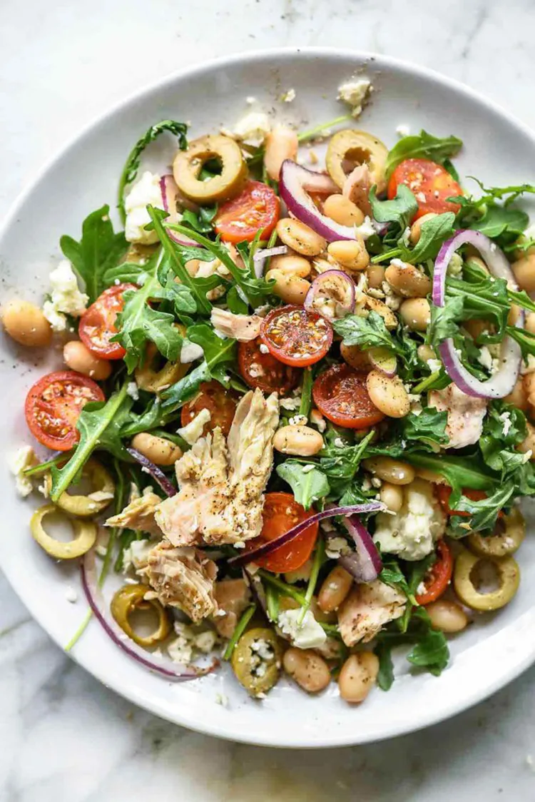 chế độ ăn giảm cân Salad Tuscan chế độ ăn giảm cân