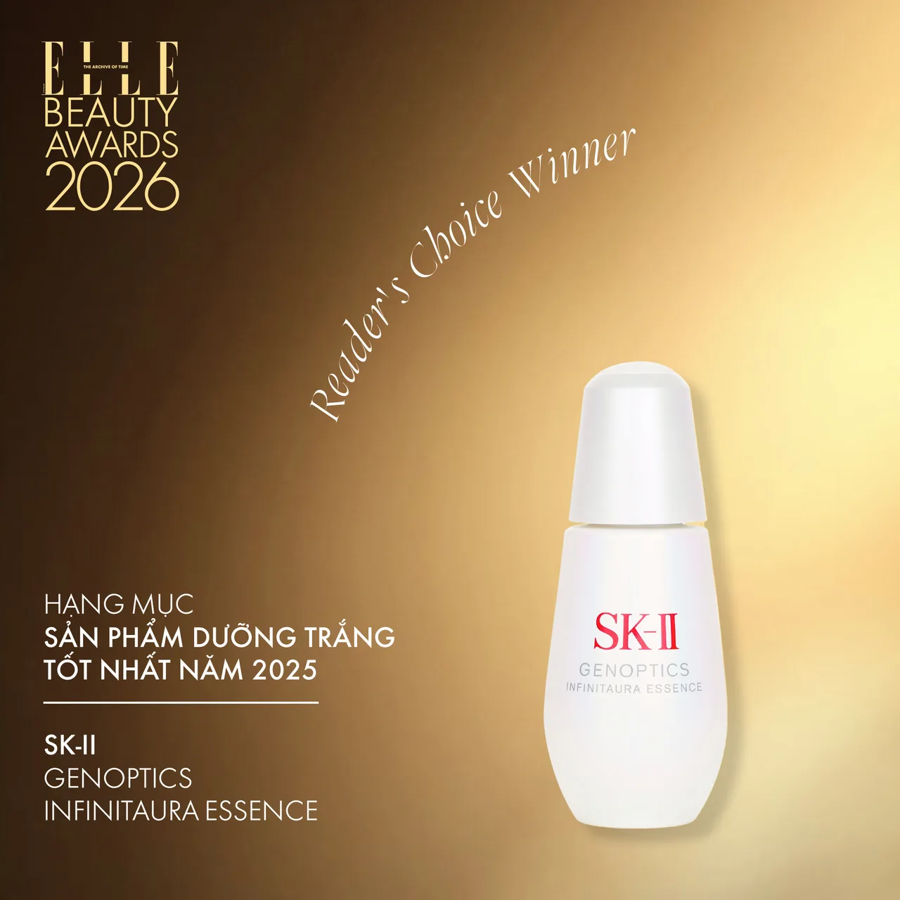 Dưỡng trắng: SK-II GenOptics InfinitAura Essence