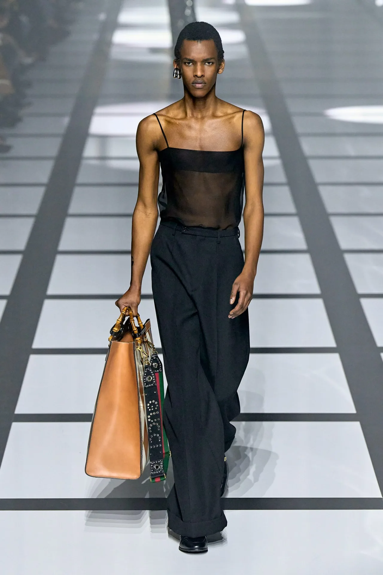 gucci adidas thu đông 2022 look 45