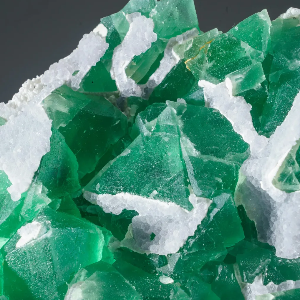 đá fluorite xanh