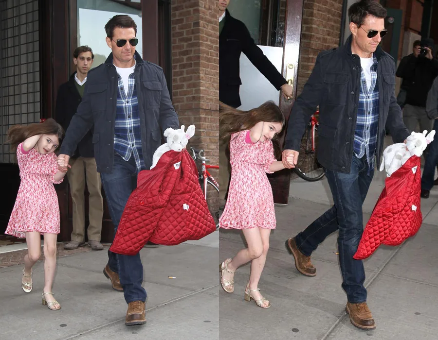 Như bao ông bố, Tom Cruise cũng từng rất yêu thương và dành nhiều thời gian cho con gái của mình khi vẫn còn chung sống cùng vợ và con.