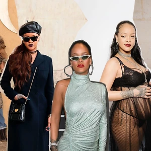 thời trang front row của rihanna