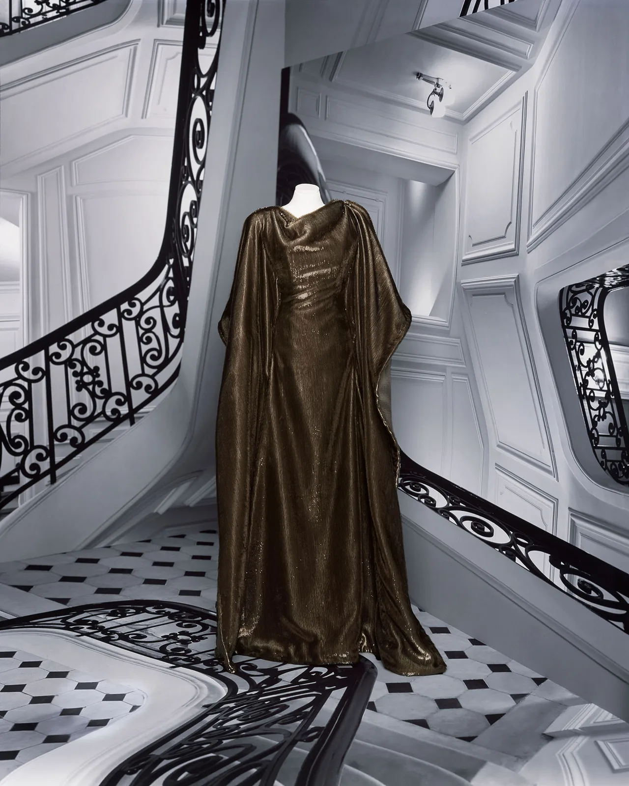 bst dior haute couture thu đông 2021 look 35