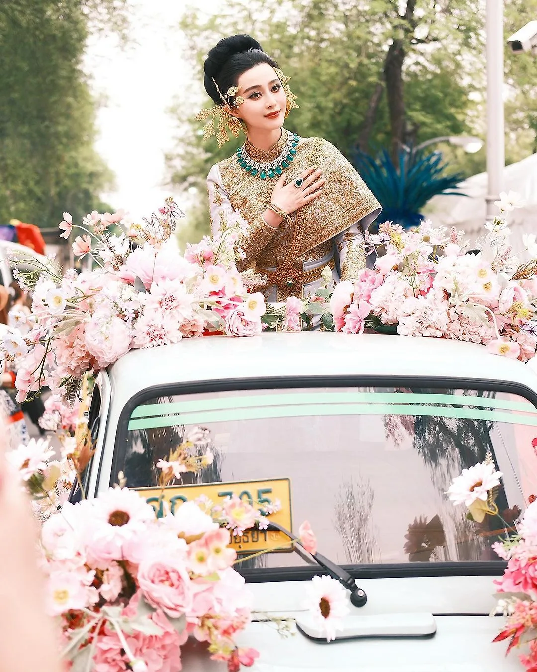 Phạm Băng Băng tại lễ hội Songkran Thái Lan