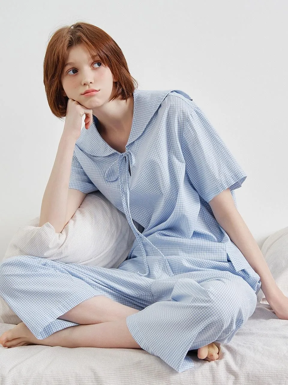 Đồ ngủ lửng ca rô
