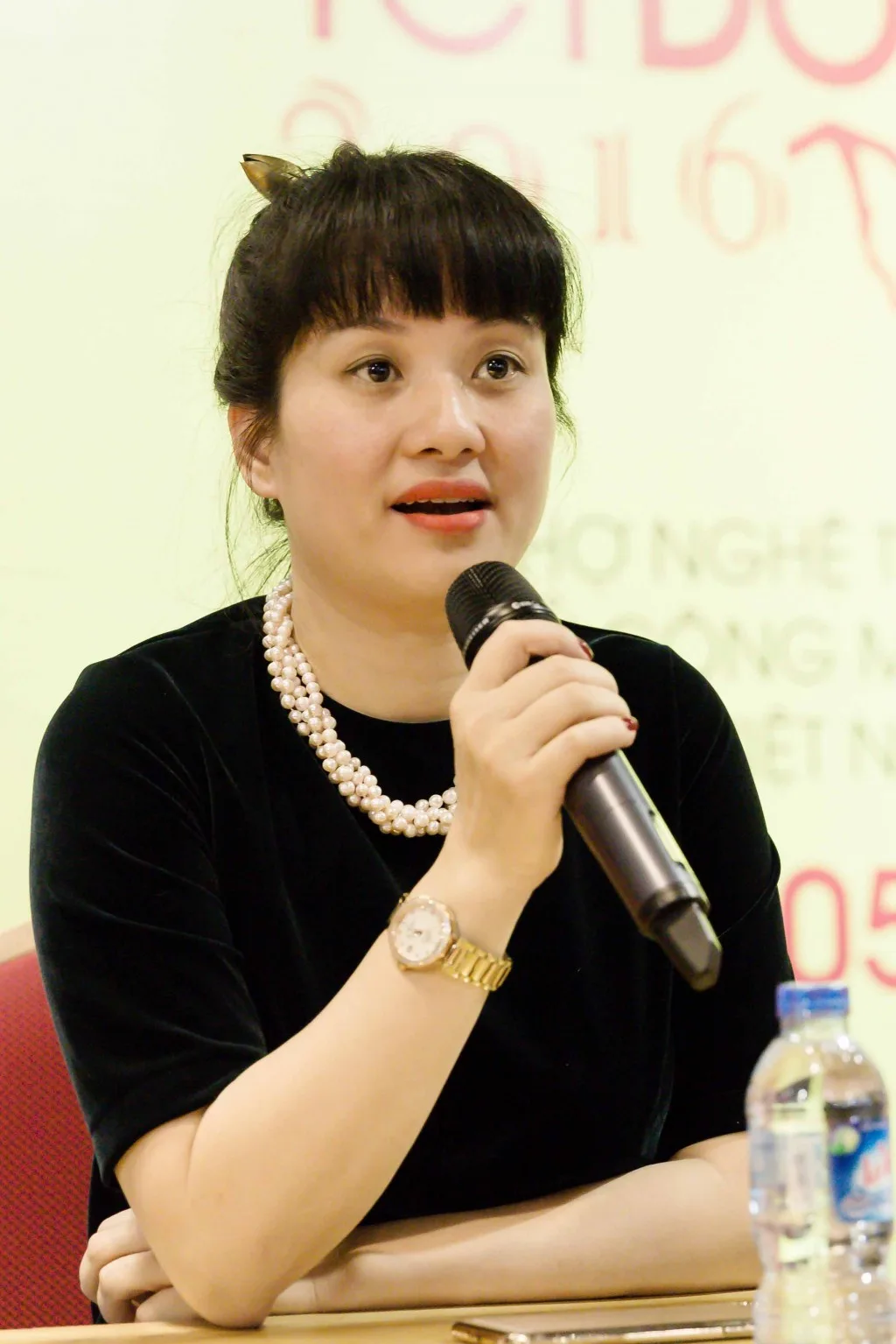"Giữ gìn hương Tết xưa trong sự giao hòa với Tết nay" đó là ý nghĩa của Tết DOME 2016 - chia sẻ của bà Phạm Thanh Huyền - Giám đốc Hàng Da Galeria.