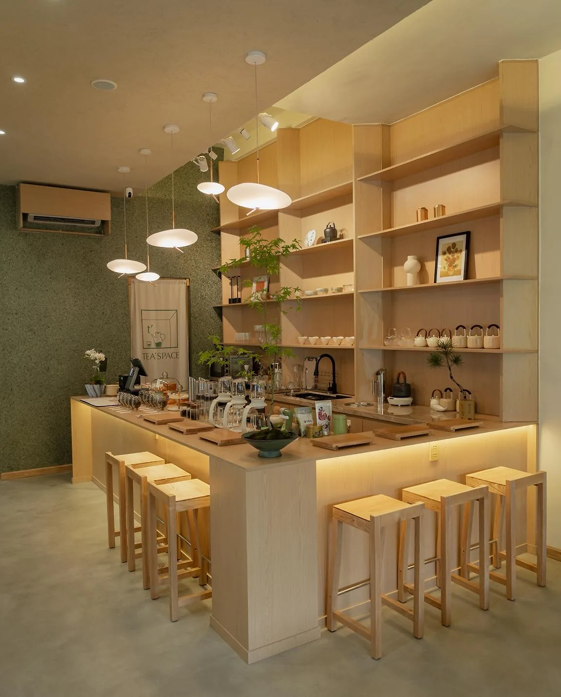 địa điểm tiệm trà tea's space