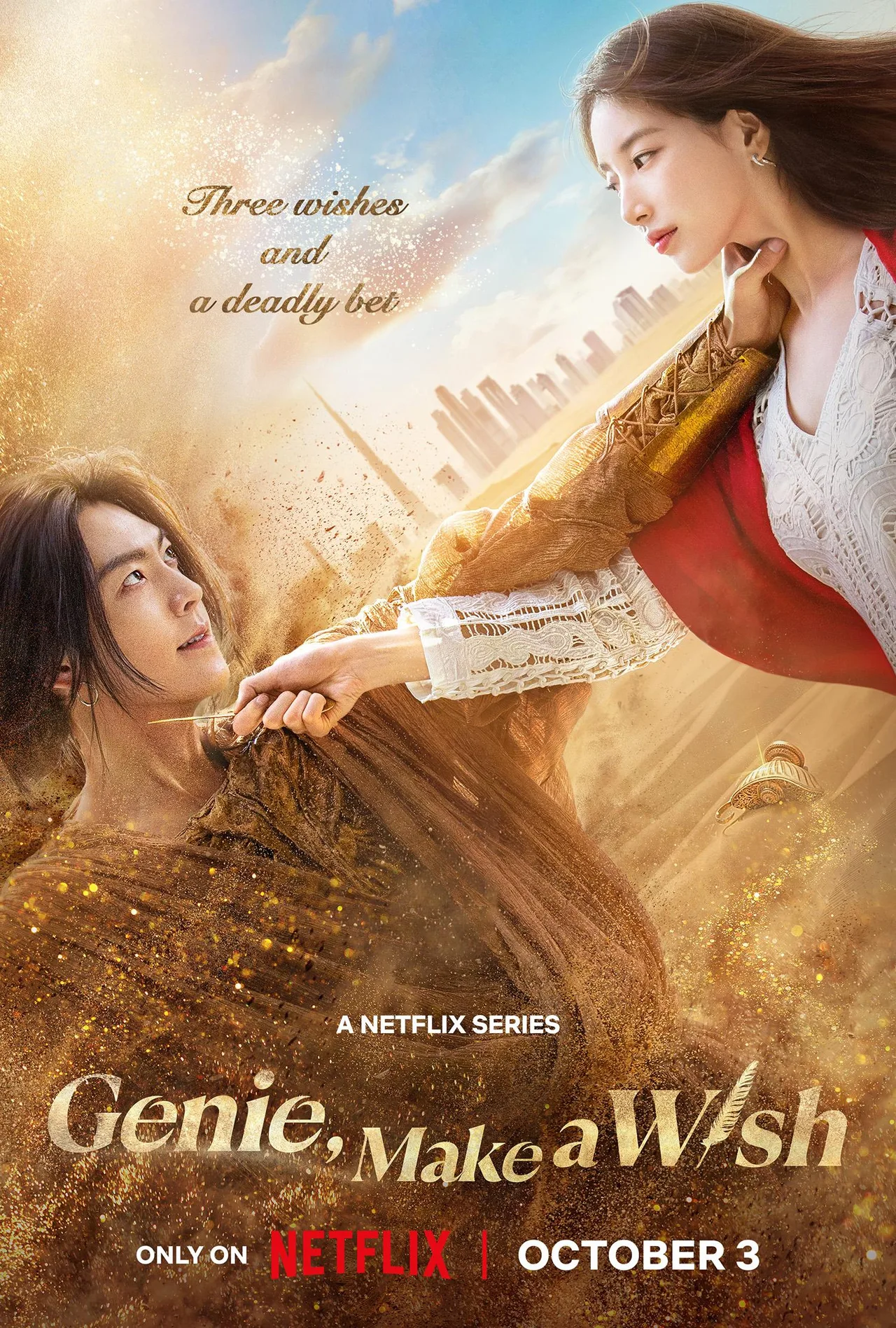 phim hàn genie make a wish kim woo bin bae suzy vai ki ka young