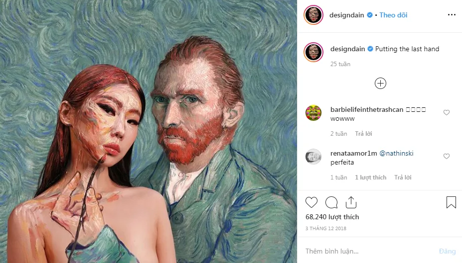 nghệ sĩ trang điểm instagram 38