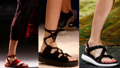 Nhiều tên tuổi lớn như Givenchy, Celine, Marc Jacobs cùng lúc lăng-xê trào lưu giày này