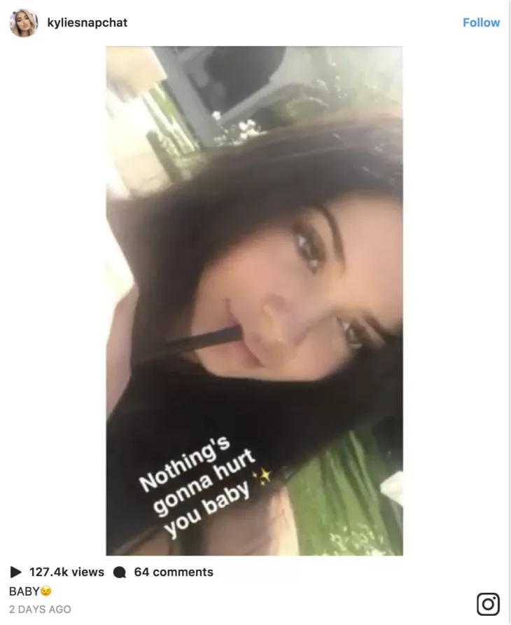 Kylie Jenner úp mở chuyện có thai và giới tính em bé - ELLE Việt Nam