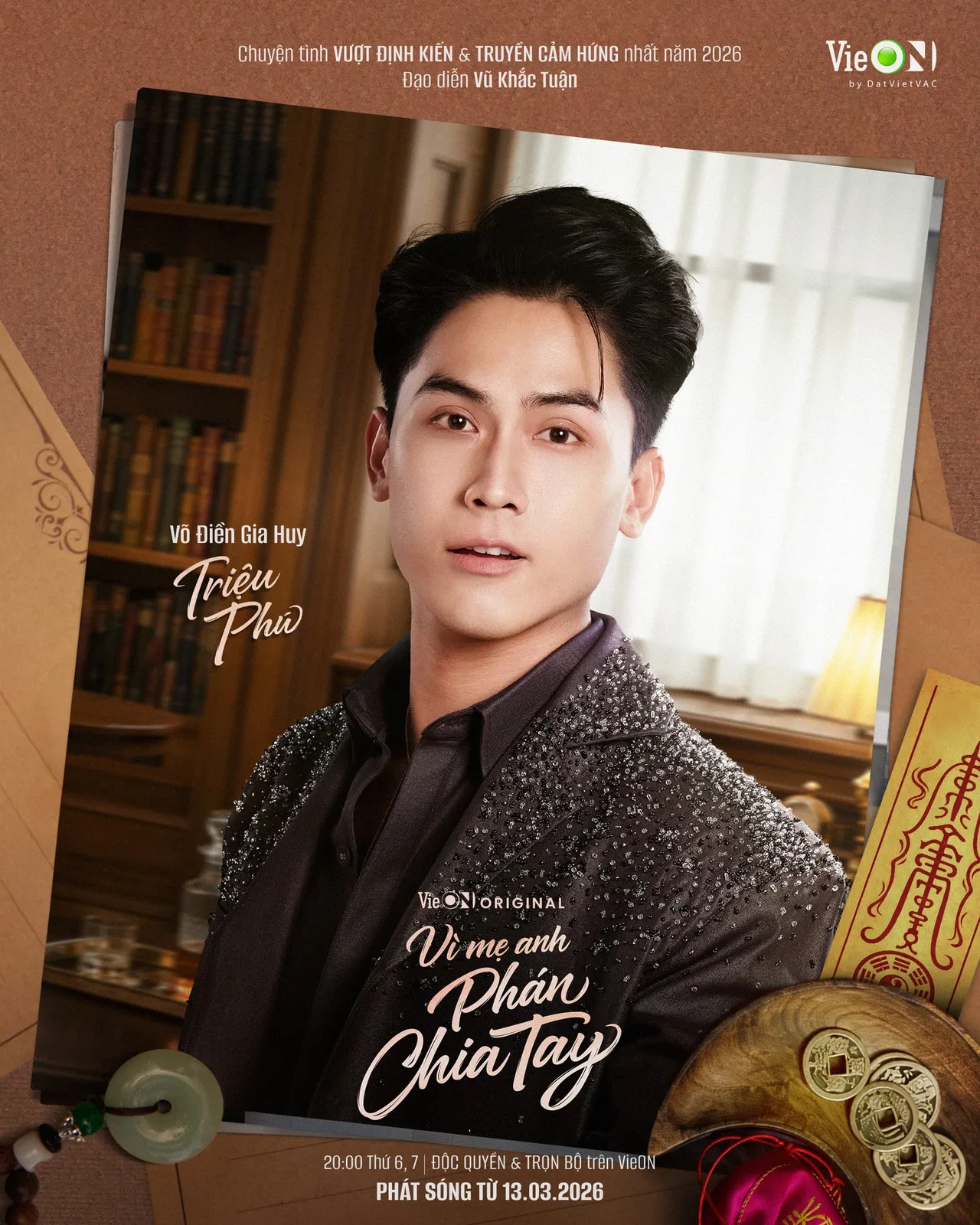 Võ Điền Gia Huy trong phim Vì Mẹ Anh Phán Chia Tay. 