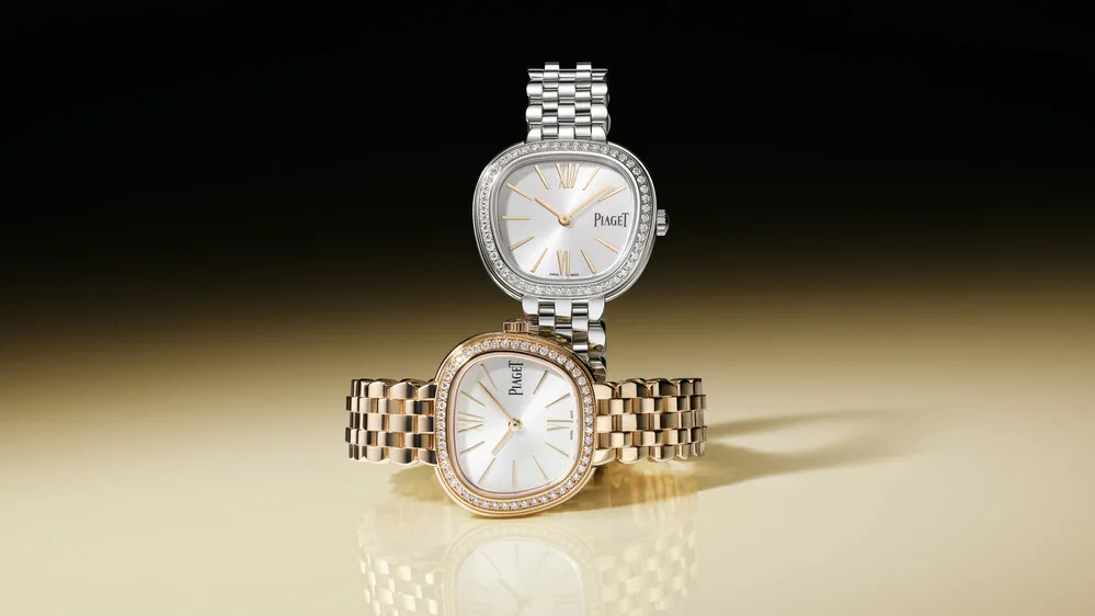 Piaget Sixtie phiên bản thép không gỉ và vàng hồng