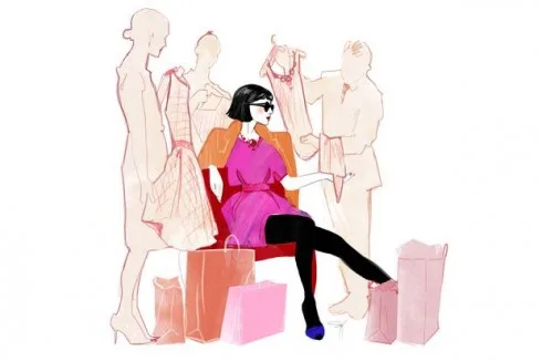 Thú mua sắm hàng hiệu