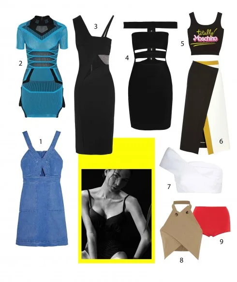 1.Stella McCartney 2.Alexander Wang 3.Mugler 4.Balmain 5.Moschino 6.Fendi 7.Delpozo 8.J.W.Anderson 9.Balmain