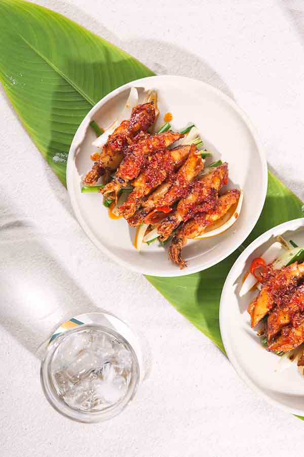 an trua - elle man - Mực trứng ram sa-tế tỏi