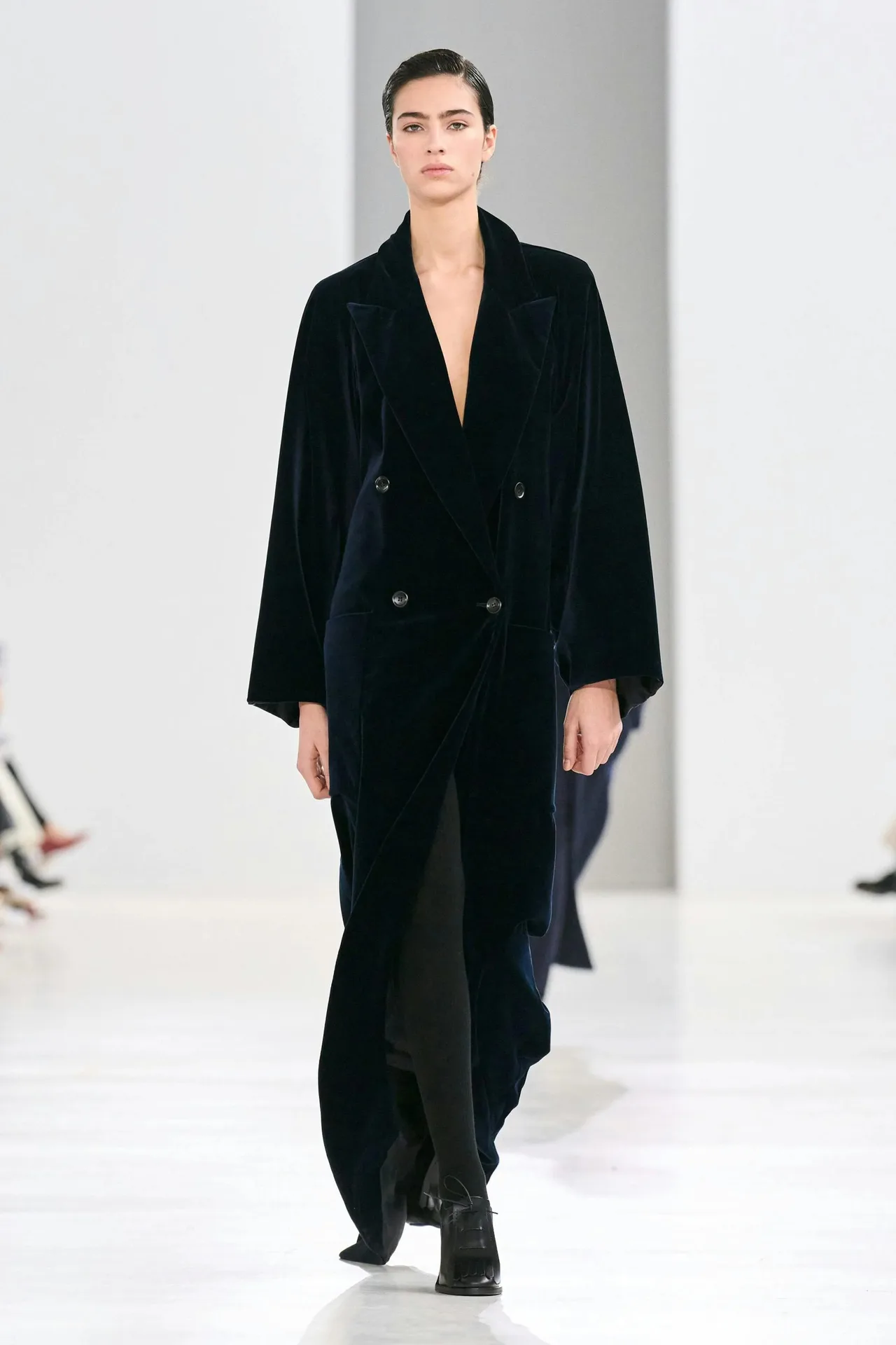 blazer dáng dài