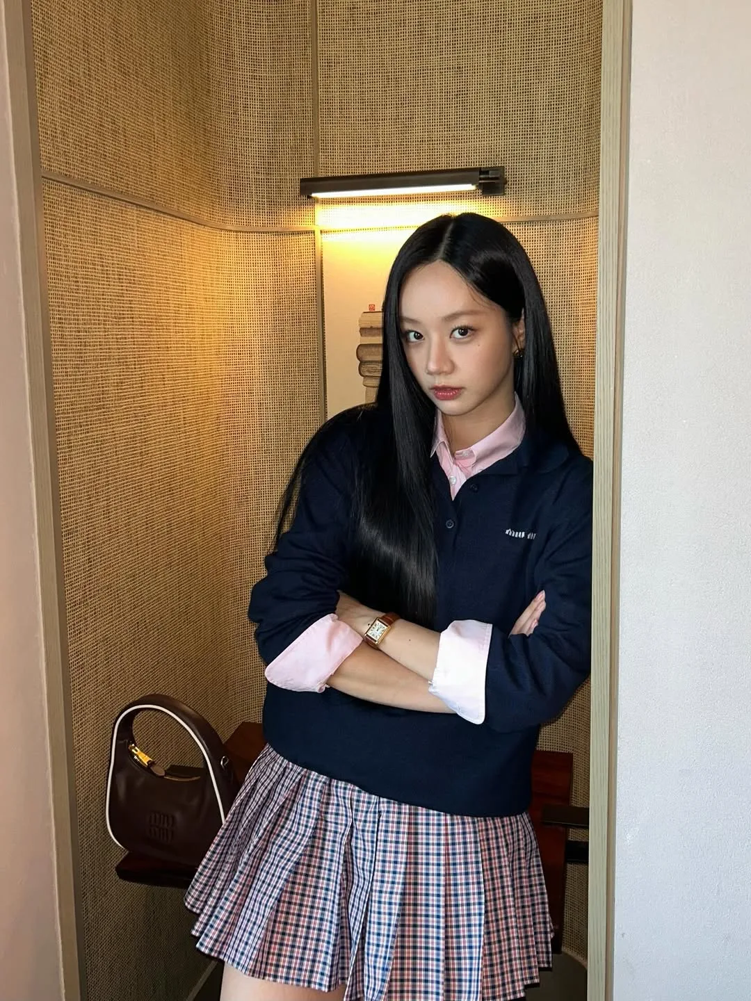 sơ mi preppy style
