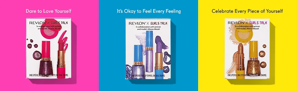 BST Revlon x Gurls Talk - sự kết hợp giữa Relvon và đại sứ thương hiệu của hãng - Adwoa Aboah