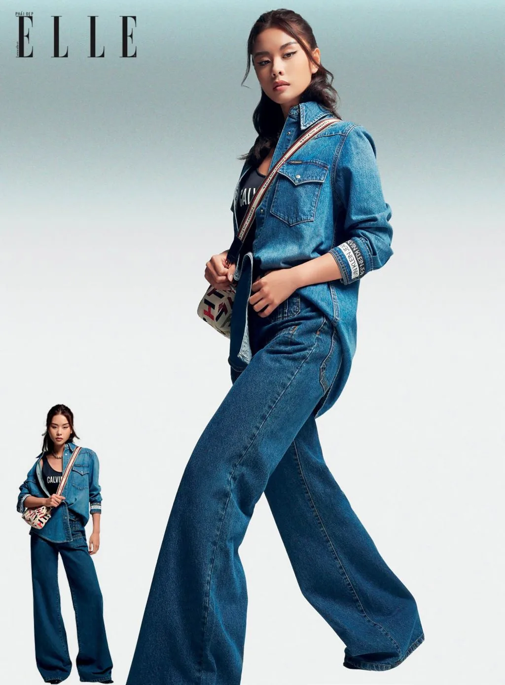sơmi denim phối đồ sơmi denim phối đồ