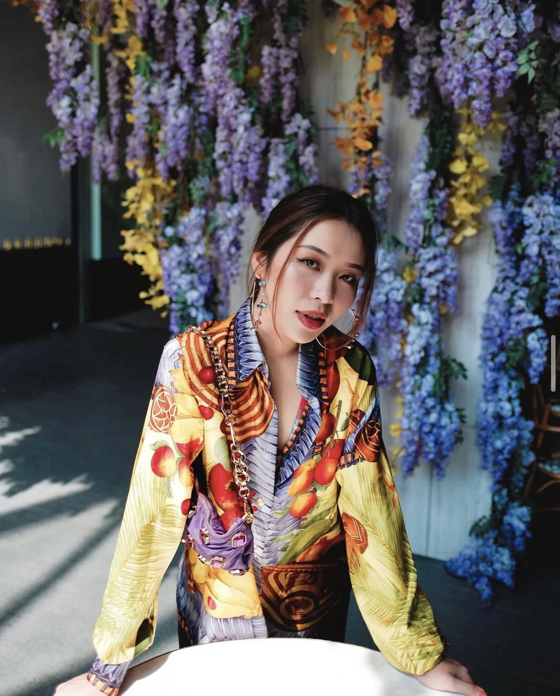 Áo sơmi hoạ tiết