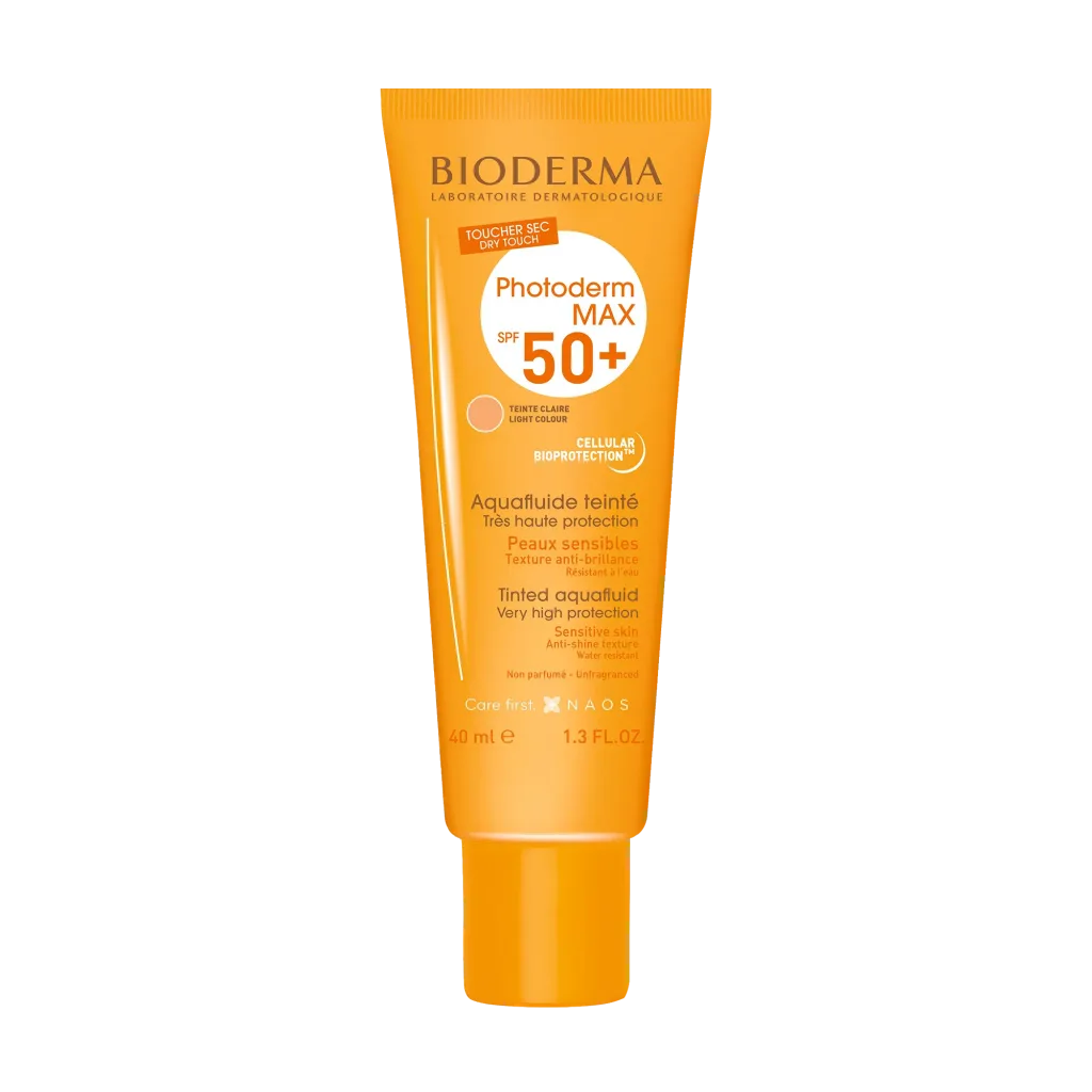Sữa chống nắng Bioderma Photoderm Max Aqua Fluide SPF 50+ Sữa chống nắng Bioderma Photoderm Max Aqua Fluide SPF 50+