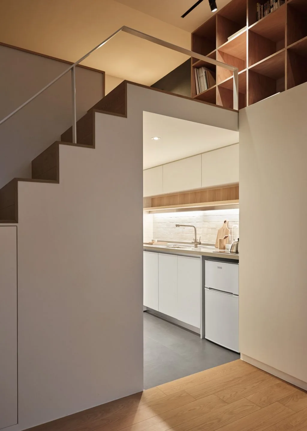 9.kitchen-beneath-lofted-bedroom