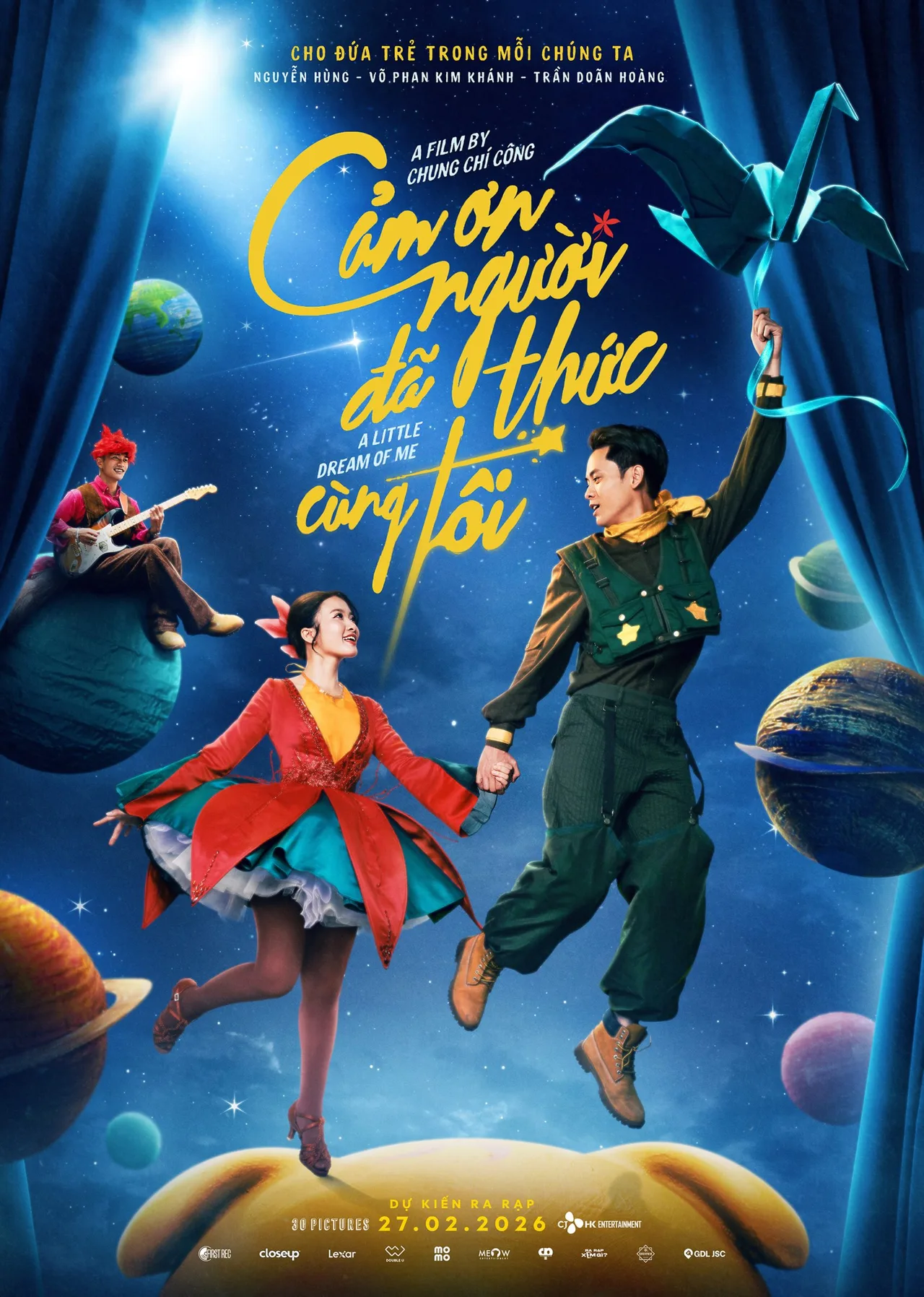 Cảm Ơn Người Đã Thức Cùng Tôi là phim tình cảm có sự tham gia của bộ ba diễn viên Nguyễn Hùng, Võ Phan Kim Khánh và Trần Doãn Hoàng