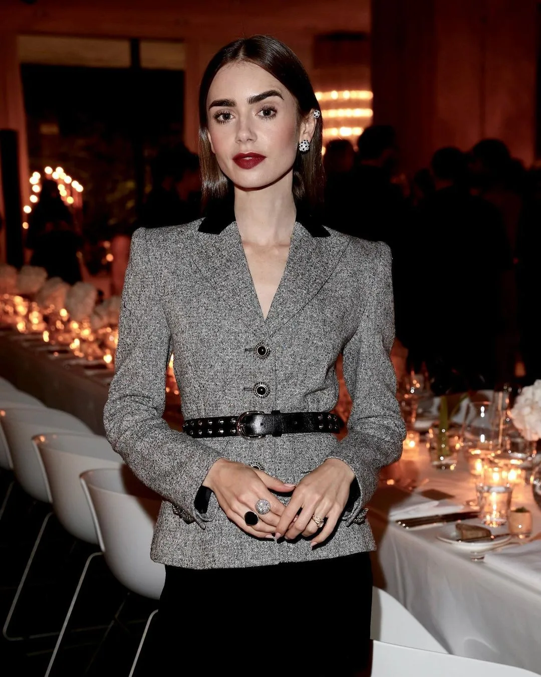 thời trang của lily collins