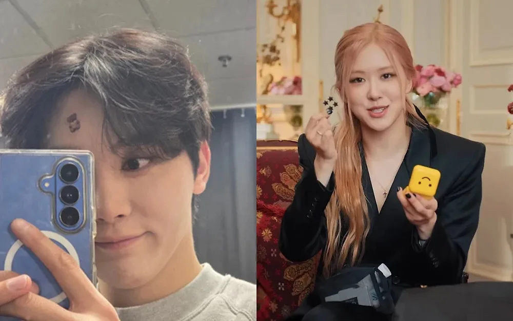 Seungkwan của Seventeen và Rosé lăng xê miếng dán mụn