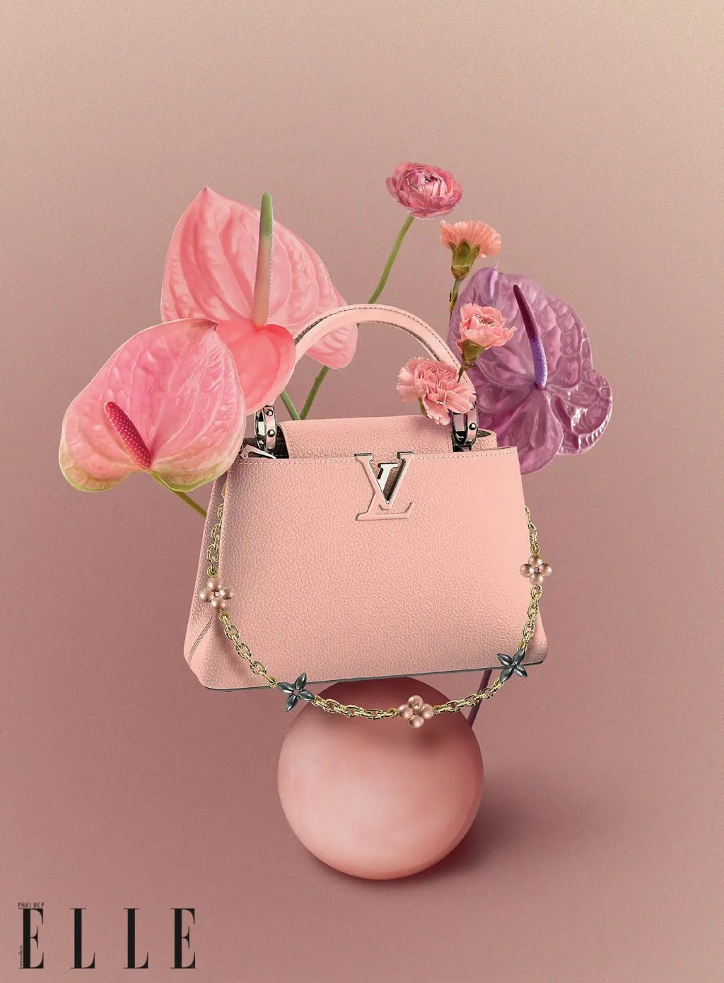 phụ kiện túi Capucines của Louis Vuitton phụ kiện túi Capucines của Louis Vuitton