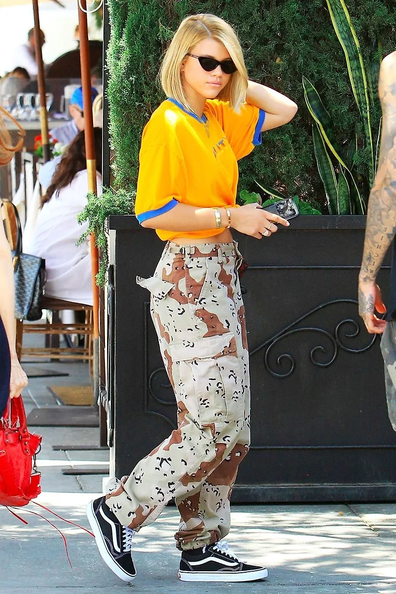 xu hướng thời trang cargo pants