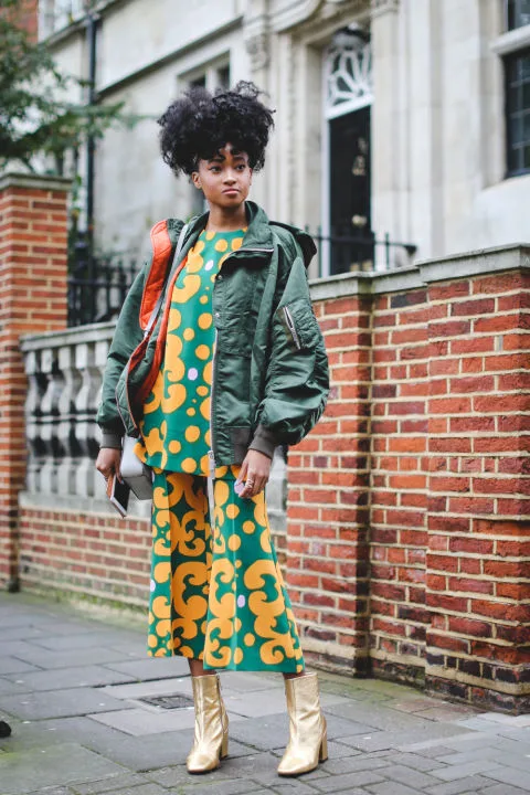 Muôn vẻ street style tại Tuần lễ thời trang London Thu-Đông 2017 - ELLE VN